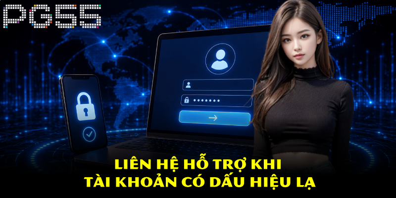 Đăng Nhập PG55 – Cách Vào Tài Khoản An Toàn Và Nhanh Nhất 4 Liên hệ hỗ trợ khi tài khoản có dấu hiệu lạ
