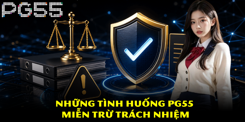 Chính Sách Miễn Trừ Trách Nhiệm Khi Vận Hành Tổ Chức PG55 1 Những tình huống PG55 miễn trừ trách nhiệm