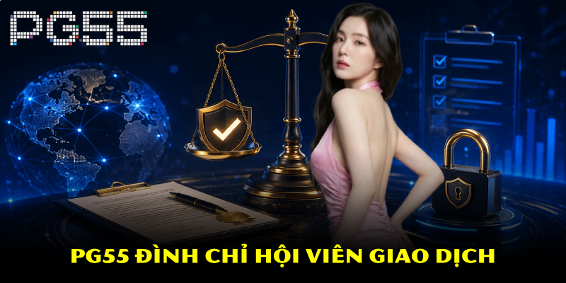 Điều Khoản Dịch Vụ PG55 – Thiết Lập Quy Định An Toàn 2026 3 PG55 đình chỉ hội viên giao dịch