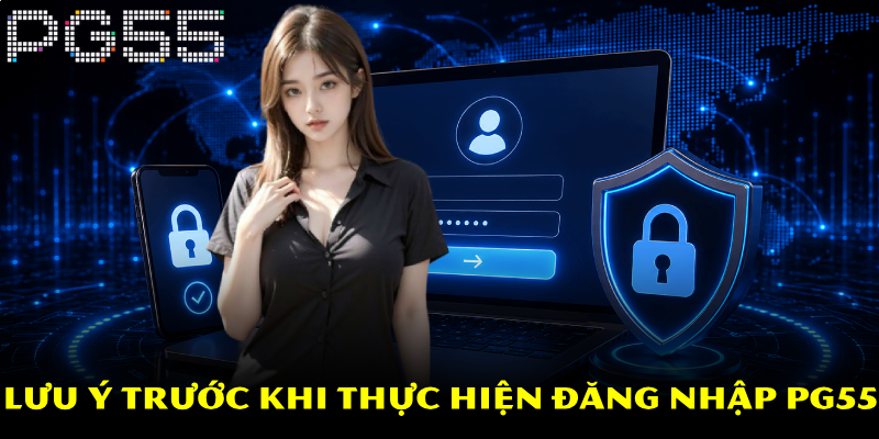Đăng Nhập PG55 – Cách Vào Tài Khoản An Toàn Và Nhanh Nhất 2 Lưu ý trước khi thực hiện đăng nhập PG55